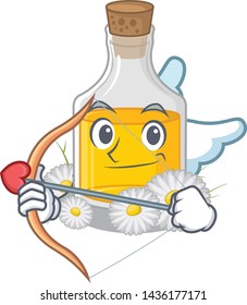 Cupid chamomile oil isolated with the mascot