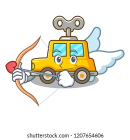 Cupid character clockwork car for toy children