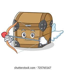 Cupid chest character cartoon style