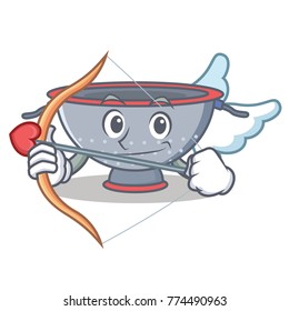 Cupid colander utensil character cartoon