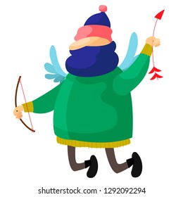 Cupid comes in winter