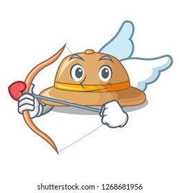 Cupid cork hat isolated on the mascot