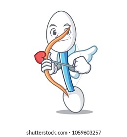 cupid cotton swab character cartoon