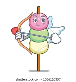 Cupid dango character cartoon style