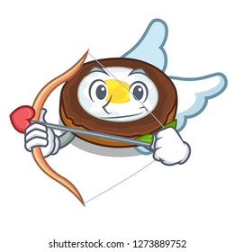 Cupid egg scotch cartoons are ready served