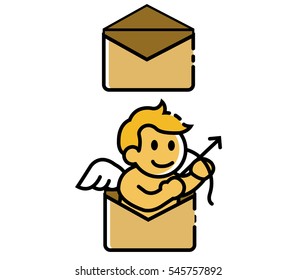 Cupid Envelope
