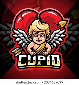 Cupid Esport Mascot Logo Design