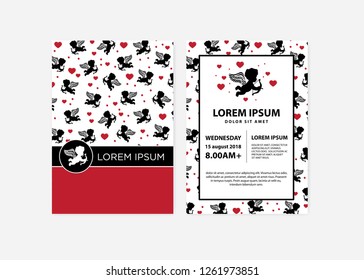 cupid, event invitation template
