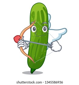 Cupid fresh cucumber in the character bowl