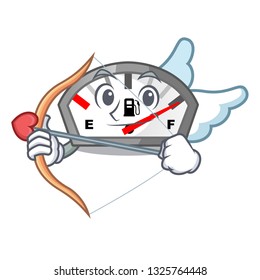 Cupid gasoline indicator in the character shape