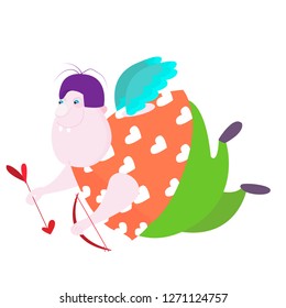 Cupid gives love