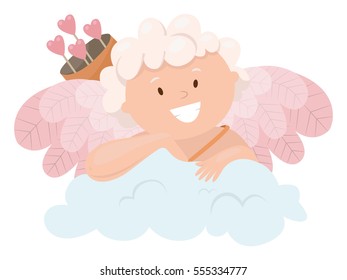 Cupid, Happy Valentine's Day, the angel of love