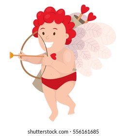 Cupid, Happy Valentine's Day, the angel of love