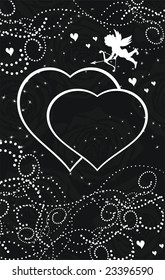 cupid and heart