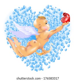 Cupid & Hearts.EPS10.