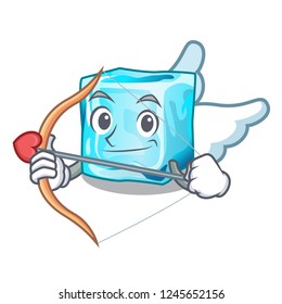 Cupid Ice cubes shape on the cartoon