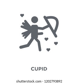 Cupid icon. Cupid design concept from Wedding and love collection. Simple element vector illustration on white background.