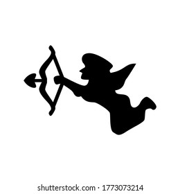 cupid icon or logo isolated sign symbol vector illustration - high quality black style vector icons
