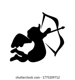 cupid icon or logo isolated sign symbol vector illustration - high quality black style vector icons
