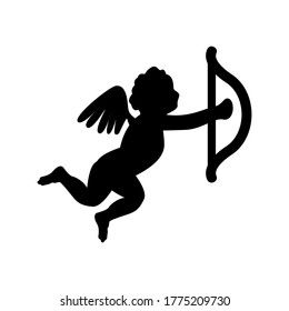 cupid icon or logo isolated sign symbol vector illustration - high quality black style vector icons
