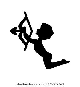 cupid icon or logo isolated sign symbol vector illustration - high quality black style vector icons

