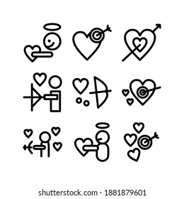Cupid icon or logo isolated sign symbol vector illustration - Collection of high quality black style vector icons
