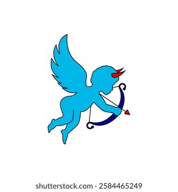 Cupid icon. Cupid vector icon. Cupid vector icon