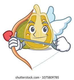 Cupid jackfruit character cartoon style