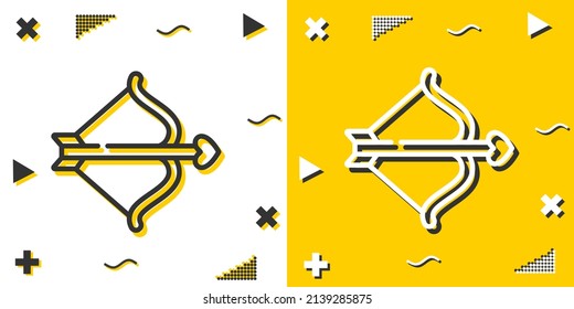 cupid line icon. Simple outline style.cupid linear sign. Vector illustration isolated on white background. Editable stroke EPS 10
