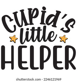 cupid little helper t shirt design