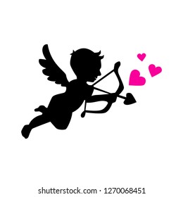 Cupid with the love arrow