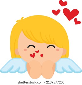 Cupid Love Theme Illustration Vector