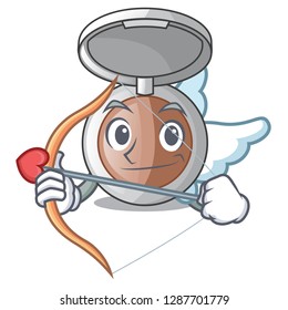 Cupid makeup powder in the character form