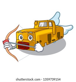 Cupid miniature locomotive mine in cartoon shape