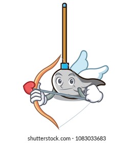 Cupid mop character cartoon style