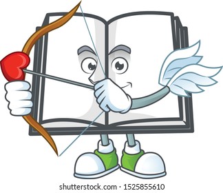Cupid open book for learning a student.