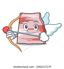 Cupid pork lard character cartoon