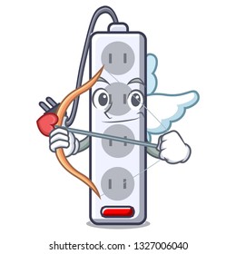 Cupid power strip in the character shape