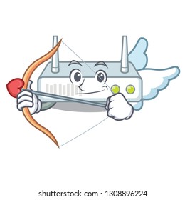 Cupid router in the a character shape