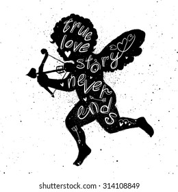 Cupid silhouette