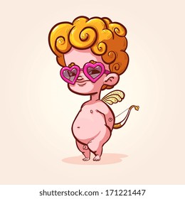Cupid smiling