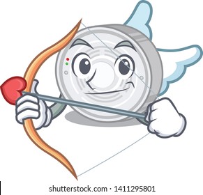 Cupid smoke detector attached the character wall