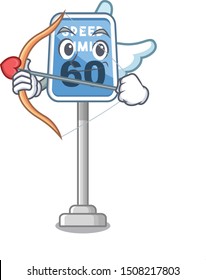 Cupid speed limit with the character shape