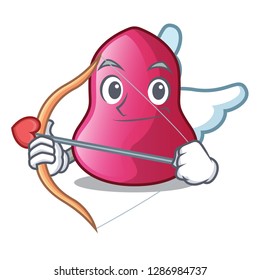 Cupid sponge makeuop in the cartoon form