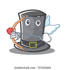 Cupid Thanksgiving hat character cartoon