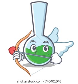 Cupid tube laboratory character cartoon
