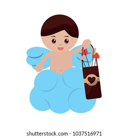 cupid valentines day icon image 