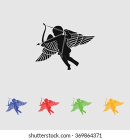 Cupid  - Valentine's Day vector icon