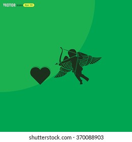 Cupid  - Valentine's Day vector icon