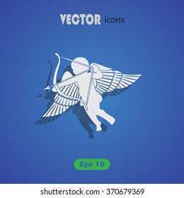 Cupid  - Valentine's Day vector icon